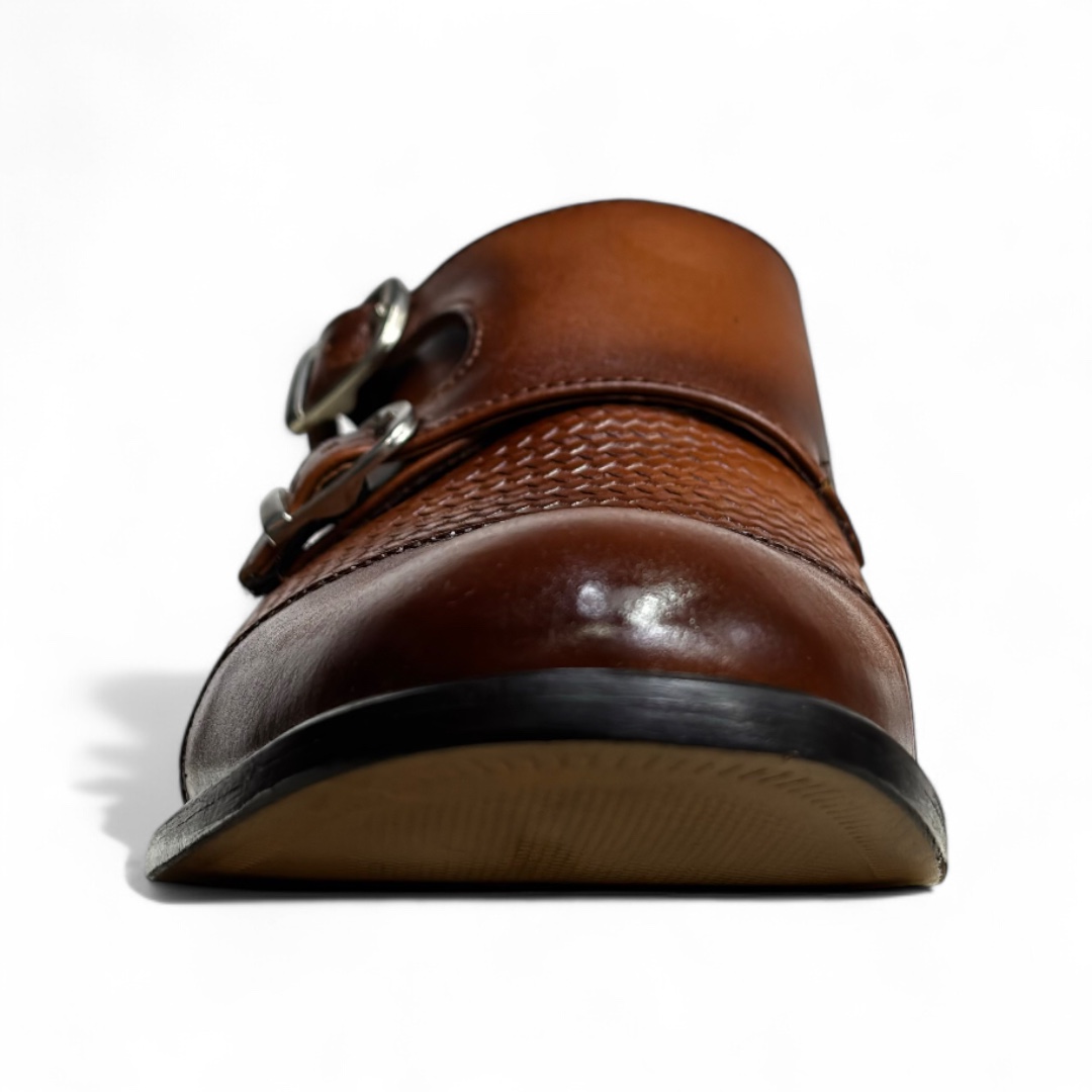 Zapatos de Piel con Suela de Cuero Natural GIO-0018 - Image 3