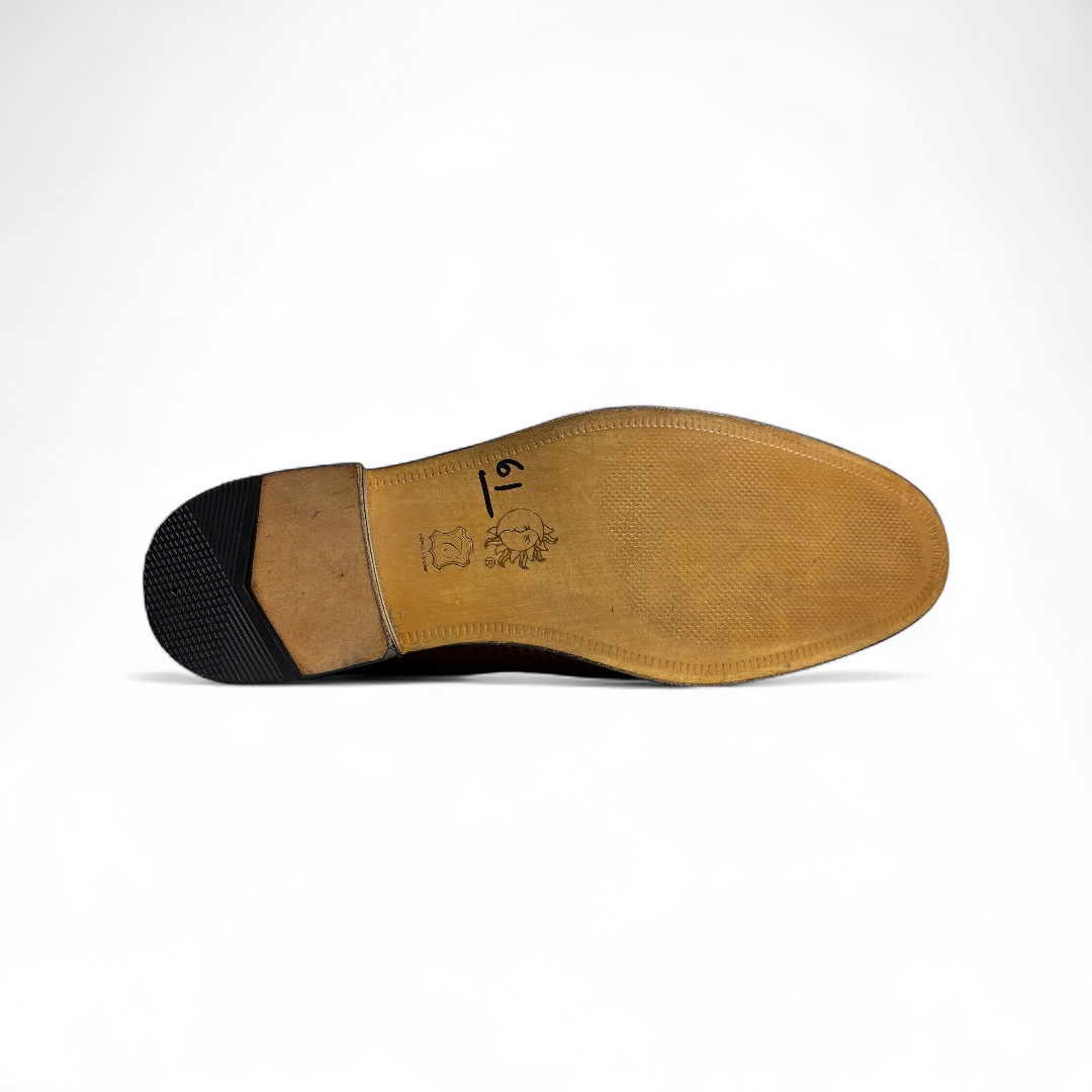 Zapatos de Piel con Suela de Cuero Natural GIO-0018 - Image 4