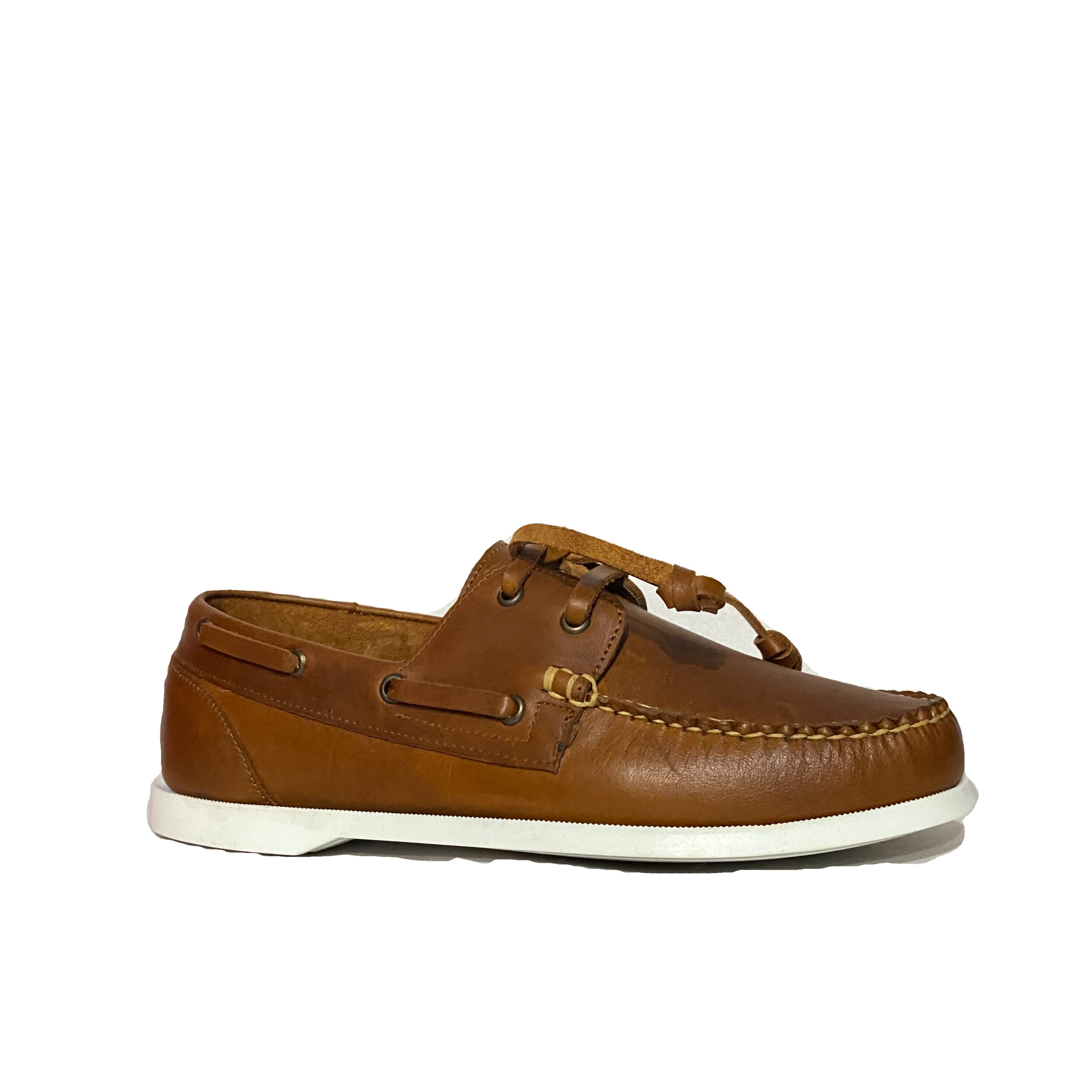 Zapatos estilo náutico de piel artesanal, cómodos, ligeros y versátiles